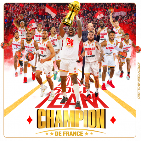 Monaco-Champion-LNB-2023, juin 2023